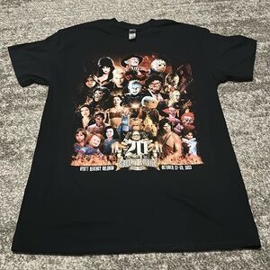 2023 Spooky Empire black T-shirt size medium new